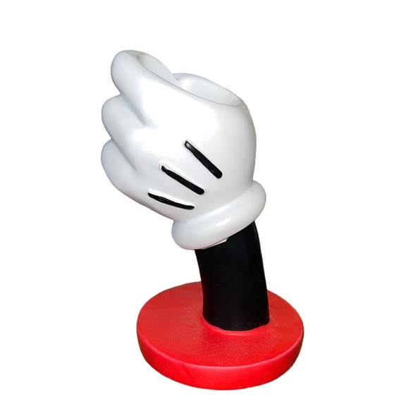 Disney Other - Disney Mickey Mouse Resin Hand Vase Pencil Brush Holder